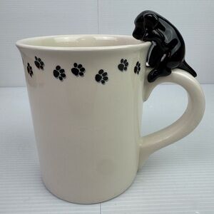 VTG 2001 Big Sky Carvers Large 16 oz Mug 3D Canine Kitchen Collection New